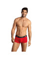 BOXER DEPORTIVO SOUL MICROFIBRA ROJO Y NEGRO DE LA MARCA ANAIS MEN BOXER & BRIEF