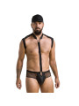 LENCERÍA PASSION SET JOHN NEGRO TALLA S/M DE LA MARCA PASSION MEN