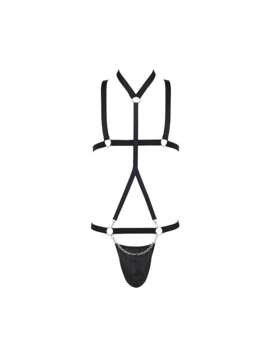 LENCERÍA SEXY ANDREW NEGRO TALLA S/M DE LA MARCA PASSION MEN