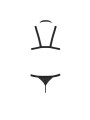 LENCERÍA SEXY ANDREW NEGRO TALLA S/M DE LA MARCA PASSION MEN