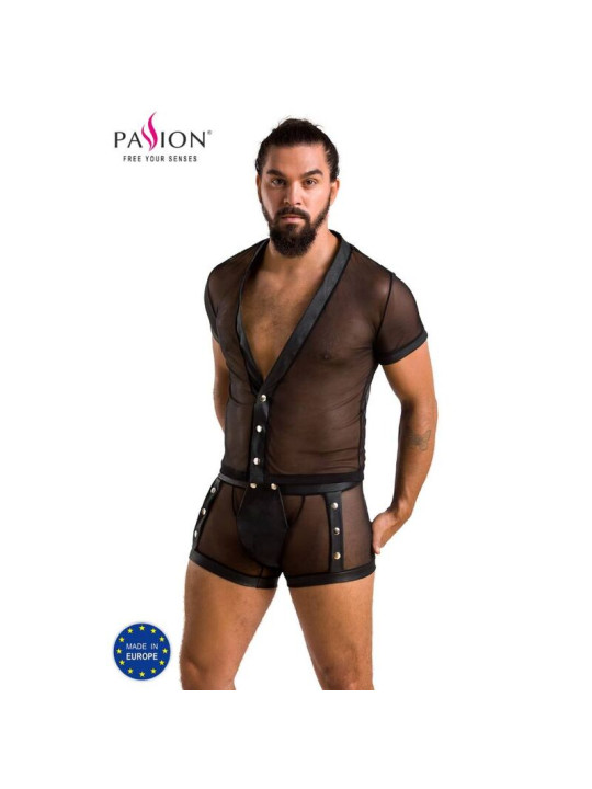 LENCERÍA MICHAEL NEGRO S/M - OEKO-TEX CERTIFICADO DE LA MARCA PASSION MEN