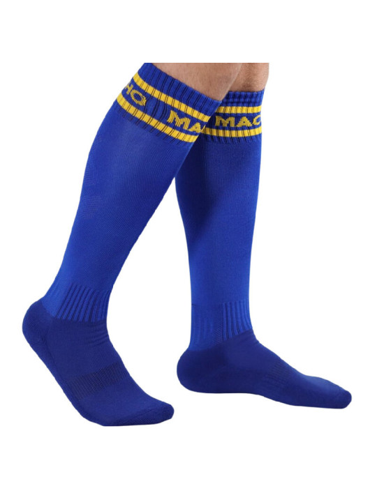 CALCETINES LARGOS SEXY MEDIA FÚTBOL TALLA ÚNICA ROJO DE LA MARCA MACHO UNDERWEAR