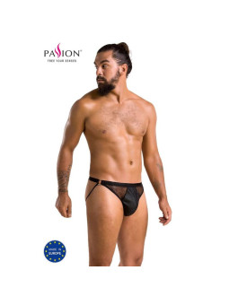 SLIP OPEN LUKE NEGRO L/XL - LENCERÍA SEXY OEKO-TEX DE LA MARCA PASSION MEN