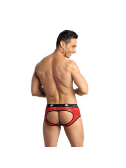 BRAVE JOCK BIKINI S ENCAJE ROJO FLORAL DE LA MARCA ANAIS MEN JOCK