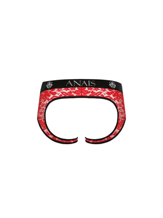 BRAVE JOCK BIKINI S ENCAJE ROJO FLORAL DE LA MARCA ANAIS MEN JOCK