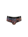 BIKINI HOMBRE TUL NEGRO ESTAMPADO COLORIDO ANAIS DE LA MARCA ANAIS MEN JOCK