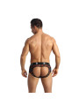 BIKINI HOMBRE TUL NEGRO ESTAMPADO COLORIDO ANAIS DE LA MARCA ANAIS MEN JOCK
