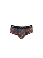 BIKINI HOMBRE TUL NEGRO ESTAMPADO COLORIDO ANAIS DE LA MARCA ANAIS MEN JOCK