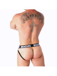 SUSPENSORIO REJILLA BLANCO ELASTICO MX26X1 DE LA MARCA MACHO UNDERWEAR