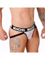 SUSPENSORIO REJILLA BLANCO ELASTICO MX26X1 DE LA MARCA MACHO UNDERWEAR