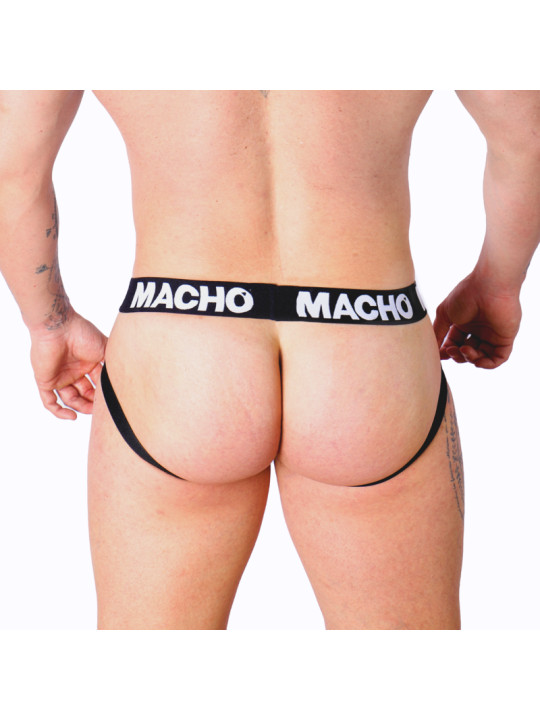 SUSPENSORIO REJILLA BLANCO ELASTICO MX26X1 DE LA MARCA MACHO UNDERWEAR