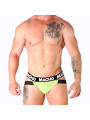 JOCKSTRAP MX28F VERDE FLUOR SOPORTE ANATÓMICO DE LA MARCA MACHO UNDERWEAR