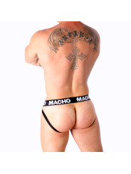 JOCKSTRAP MX28F VERDE FLUOR SOPORTE ANATÓMICO DE LA MARCA MACHO UNDERWEAR