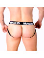 JOCKSTRAP MX28F VERDE FLUOR SOPORTE ANATÓMICO DE LA MARCA MACHO UNDERWEAR