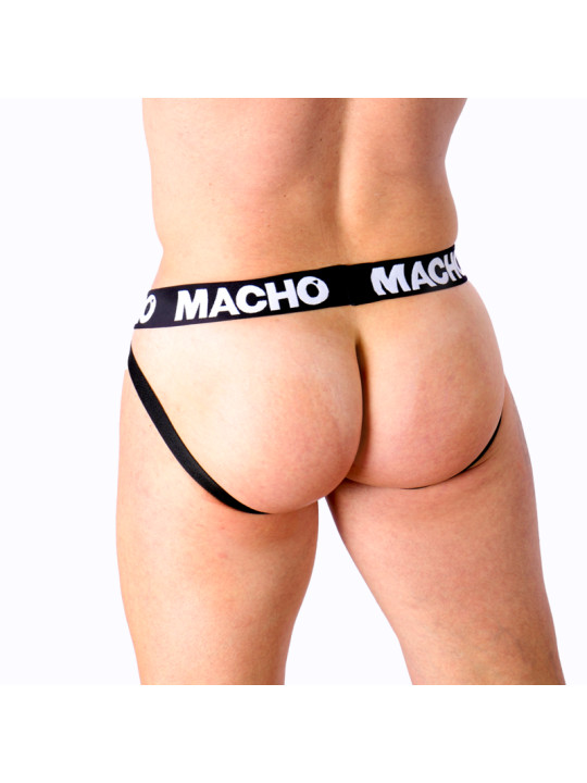 JOCKSTRAP MX28F VERDE FLUOR SOPORTE ANATÓMICO DE LA MARCA MACHO UNDERWEAR