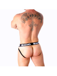 JOCKSTRAP MX28F VERDE FLUOR SOPORTE ANATÓMICO DE LA MARCA MACHO UNDERWEAR