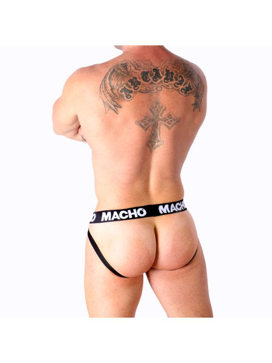 JOCKSTRAP MX28F VERDE FLUOR SOPORTE ANATÓMICO DE LA MARCA MACHO UNDERWEAR