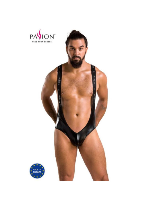 LENCERÍA BODY BRUNO NEGRO S/M - OEKO-TEX DE LA MARCA PASSION MEN