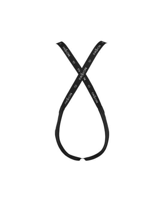 LENCERÍA BODY BRUNO NEGRO S/M - OEKO-TEX DE LA MARCA PASSION MEN