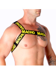 ARNES ROMANO ELÁSTICO AMARILLO S/M - VERSÁTIL Y CÓMODO DE LA MARCA MACHO UNDERWEAR