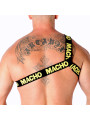 ARNES ROMANO ELÁSTICO AMARILLO S/M - VERSÁTIL Y CÓMODO DE LA MARCA MACHO UNDERWEAR