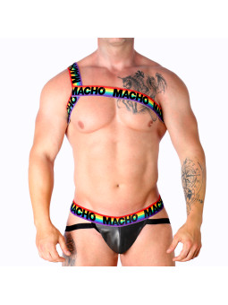 ARNES ROMANO ELÁSTICO AMARILLO S/M - VERSÁTIL Y CÓMODO DE LA MARCA MACHO UNDERWEAR