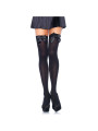 MEDIAS ALTAS CON LACITO NEGRO SEDUCTORAS LEG AVENUE DE LA MARCA LEG AVENUE HOSIERY