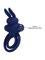 ANILLO VIBRADOR RABBIT AZUL PRETTY LOVE DAREY DE LA MARCA PRETTY LOVE MALE