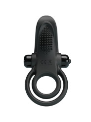 ANILLO VIBRADOR DOBLE 10 MODOS NEGRO PRETTY LOVE DE LA MARCA PRETTY LOVE