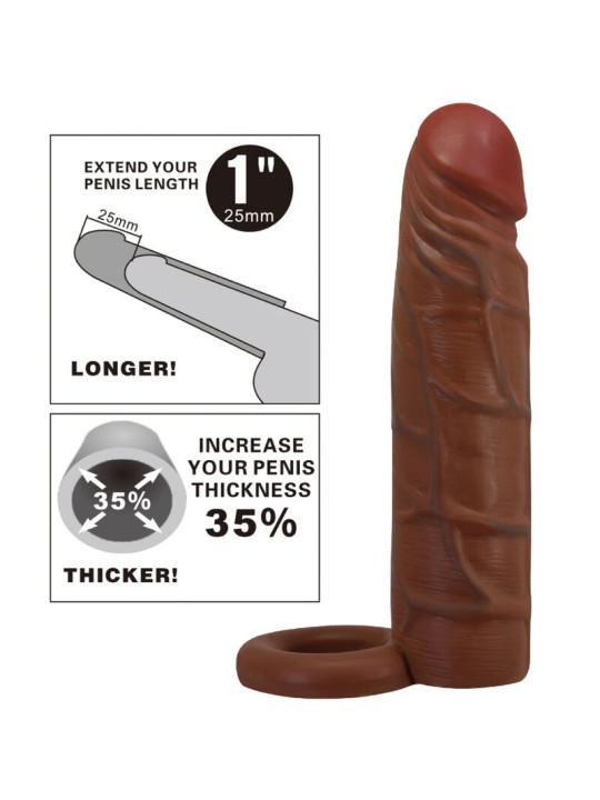 FUNDA PARA PENE KAILE CON EXTENSIÓN 2.5 CM - PRETTY LOVE DE LA MARCA PRETTY LOVE