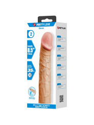 FUNDA PENE REALISTA PRETTY LOVE DEREK 7.6 CM DE LA MARCA PRETTY LOVE