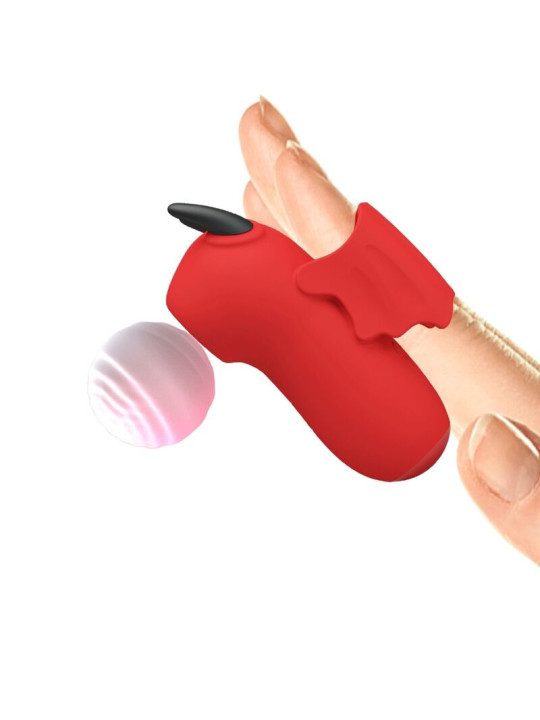 ESTIMULADOR RECARGABLE MINI FUN TOYS SILICONA 10 FUNCIONES DE LA MARCA PRETTY LOVE SMART