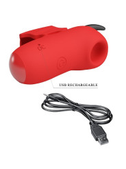 ESTIMULADOR RECARGABLE MINI FUN TOYS SILICONA 10 FUNCIONES DE LA MARCA PRETTY LOVE SMART
