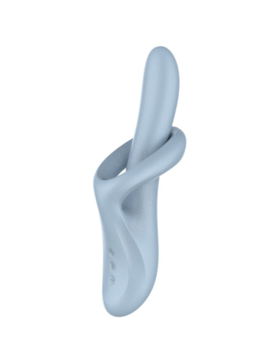SATISFYER HEAT FLEX 4 VIBRADOR EFECTO CALOR 12 MODOS AZUL DE LA MARCA SATISFYER VIBRATOR