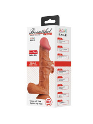DILDO REALÍSTICO 26 CM CON VENTOSA Y TEXTURA VENAS DE LA MARCA BAILE
