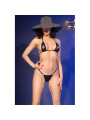 CHILIROSE MICRO BIKINI NEGRO CON JOYAS TALLE S/M DE LA MARCA CHILIROSE SUMMER