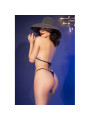 CHILIROSE MICRO BIKINI NEGRO CON JOYAS TALLE S/M DE LA MARCA CHILIROSE SUMMER