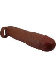 EXTENSOR DE PENE REALISTA PRETTY LOVE 7.6 CM MULATO DE LA MARCA PRETTY LOVE