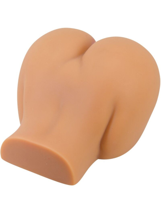 MASTURBADOR REALISTA DOBLE ENTRADA VIBRADOR CONTROL REMOTO DE LA MARCA CRAZY BULL