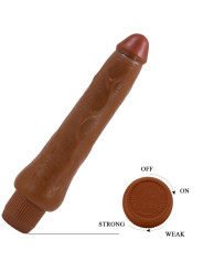 VIBRADOR REALÍSTICO DRYAD 25 CM MULATO CON VIBRACIÓN DE LA MARCA BAILE
