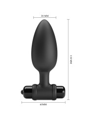 PRETTY LOVE VIBRA BUTT PLUG ANAL 10 VIBRACIONES SILICONA DE LA MARCA PRETTY LOVE