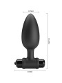 PRETTY LOVE VIBRA BUTT PLUG ANAL 10 VIBRACIONES SILICONA DE LA MARCA PRETTY LOVE