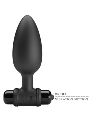 PRETTY LOVE VIBRA BUTT PLUG ANAL 10 VIBRACIONES SILICONA DE LA MARCA PRETTY LOVE