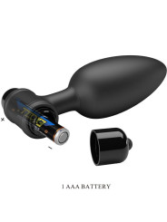 PRETTY LOVE VIBRA BUTT PLUG ANAL 10 VIBRACIONES SILICONA DE LA MARCA PRETTY LOVE