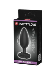 PRETTY LOVE VIBRA BUTT PLUG ANAL 10 VIBRACIONES SILICONA DE LA MARCA PRETTY LOVE