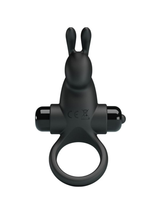 ANILLO VIBRADOR RABBIT CLÍTORIS 10 MODOS NEGRO PRETTY LOVE DE LA MARCA PRETTY LOVE