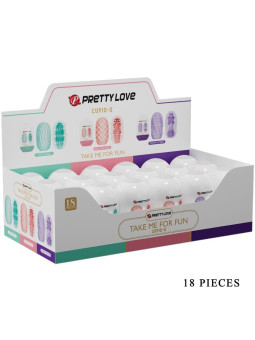 MASTURBADOR CUPID X 18 TEXTURAS - PRETTY LOVE DE LA MARCA PRETTY LOVE