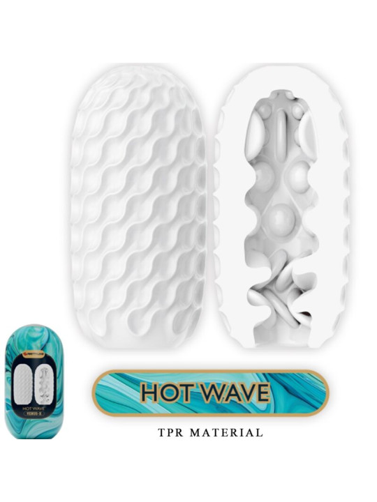 MASTURBADOR MASCULINO VENUS X SILICONA BLANCO PRETTY LOVE DE LA MARCA PRETTY LOVE