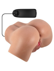 VIBRADOR REALISTA DOBLE ENTRADA CRAZY BULL HAILEY DE LA MARCA CRAZY BULL