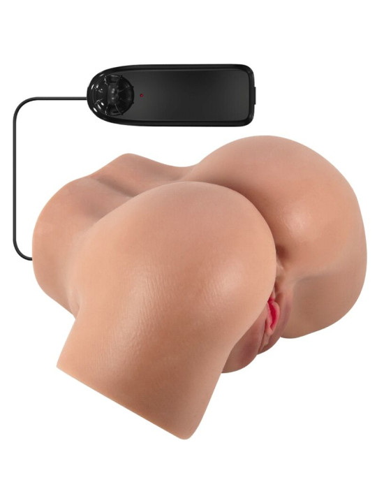 VIBRADOR REALISTA DOBLE ENTRADA CRAZY BULL HAILEY DE LA MARCA CRAZY BULL